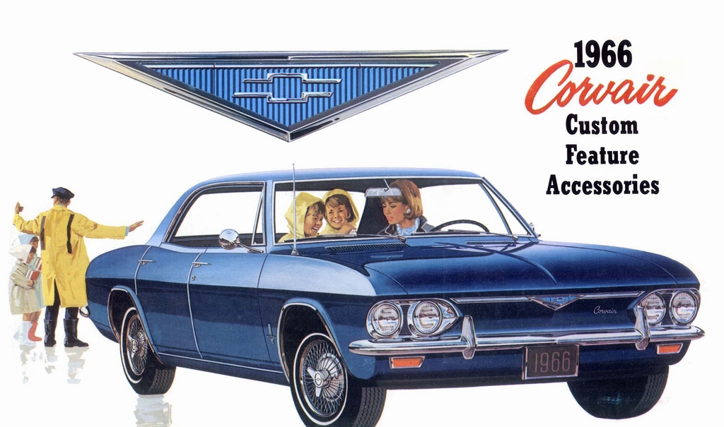 1966 Chevrolet Corvair Accessories Brochure Page 7